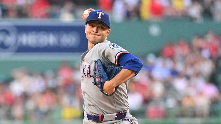 Texas Rangers starting pitcher Jack Leiter. Texas Rangers starting pitcher Jack Leiter.