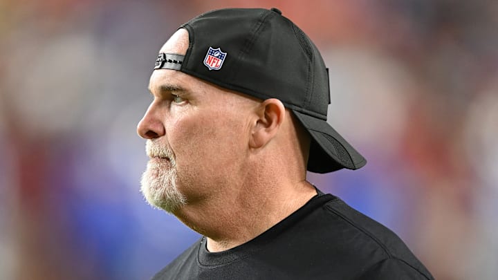 Washington Commanders head coach Dan Quinn Washington Commanders head coach Dan Quinn