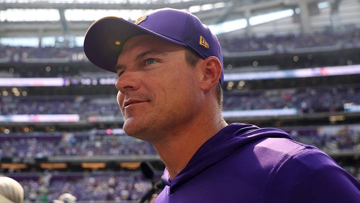 Minnesota Vikings head coach Kevin O'Connell Minnesota Vikings head coach Kevin O'Connell