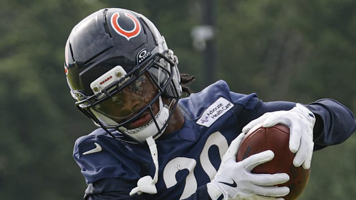 Chicago Bears wide receiver Jahdae Walker