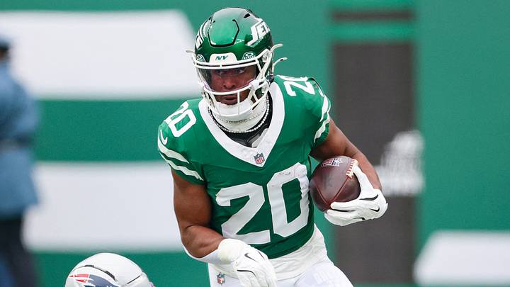 New York Jets running back Breece Hall New York Jets running back Breece Hall