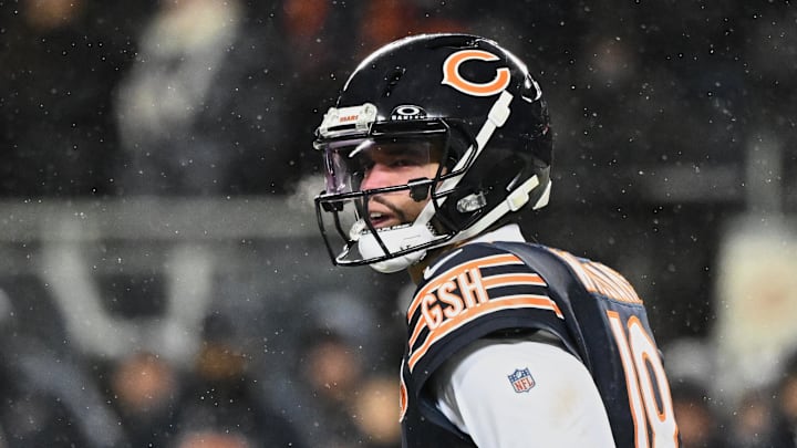 Chicago Bears quarterback Caleb Williams