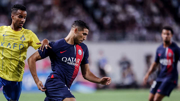 Le PSG d'Achraf Hakimi arbore un maillot spécial face à Al Nassr.