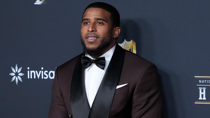 Bobby Wagner on the NFL Honors Red Carpet before Super Bowl LX at Palace of Fine Arts.