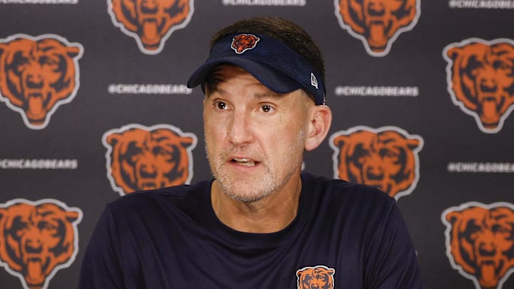 Chicago Bears defensive coordinator Dennis Allen