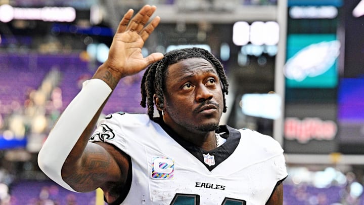 Philadelphia Eagles wide receiver A.J. Brown