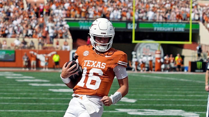 Texas Longhorns quarterback Arch Manning is the third Manning to start against the Gators.