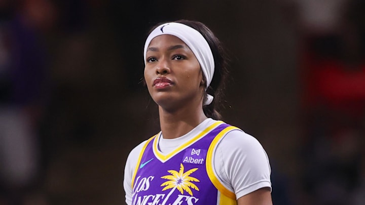 Los Angeles Sparks forward Rickea Jackson (2)