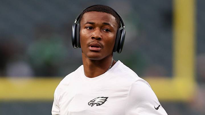 Philadelphia Eagles wide receiver DeVonta Smith Philadelphia Eagles wide receiver DeVonta Smith