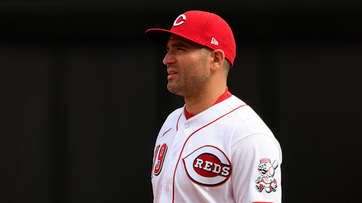 Cincinnati Reds first baseman Joey Votto Cincinnati Reds first baseman Joey Votto