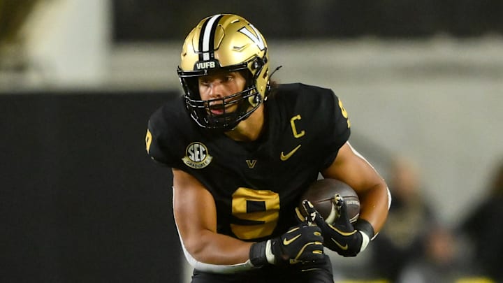 Vanderbilt Commodores tight end Eli Stowers