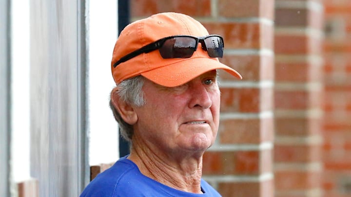 Florida Gators' legendary head ball coach wasn't too happy with the performance on Saturday