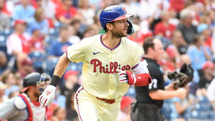 Philadelphia Phillies shortstop Trea Turner has been named the NL Player of the Week
