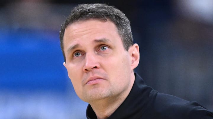 Mar 22, 2025; Providence, RI, USA; McNeese State Cowboys head coach Will Wade during the second half of a second round men’s NCAA Tournament game against the Purdue Boilermakers at Amica Mutual Pavilion. Mandatory Credit: Brian Fluharty-Imagn Images Mar 22, 2025; Providence, RI, USA; McNeese State Cowboys head coach Will Wade during the second half of a second round men’s NCAA Tournament game against the Purdue Boilermakers at Amica Mutual Pavilion. Mandatory Credit: Brian Fluharty-Imagn Images