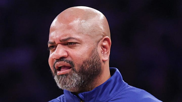 Dec 7, 2024; New York, New York, USA; Detroit Pistons head coach JB Bickerstaff: Vincent Carchietta-Imagn Images Dec 7, 2024; New York, New York, USA; Detroit Pistons head coach JB Bickerstaff: Vincent Carchietta-Imagn Images