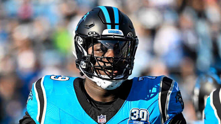 Carolina Panthers offensive tackle Ikem Ekwonu