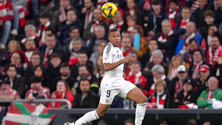 Kylian Mbappé pudo haber puesto el marcador 1-1 si acertaba su penalti en el partido del Athletic Club vs. Real Madrid 