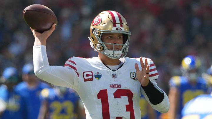 San Francisco 49ers quarterback Brock Purdy (13)
