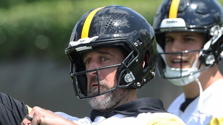 Pittsburgh Steelers QB Aaron Rodgers Pittsburgh Steelers QB Aaron Rodgers