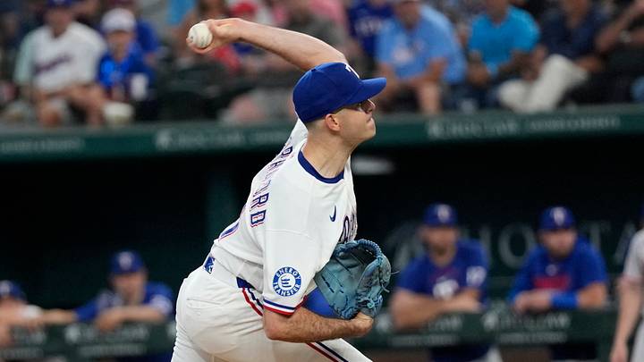 Texas Rangers starting pitcher Cody Bradford. Texas Rangers starting pitcher Cody Bradford.