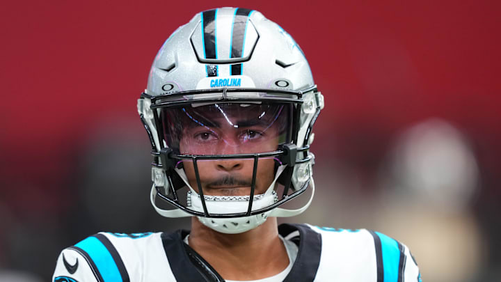 Carolina Panthers quarterback Bryce Young