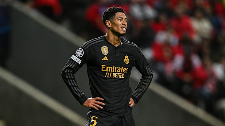 Jude Bellingham manifestó una molestia muscular en el juego del Real Madrid contra el Braga