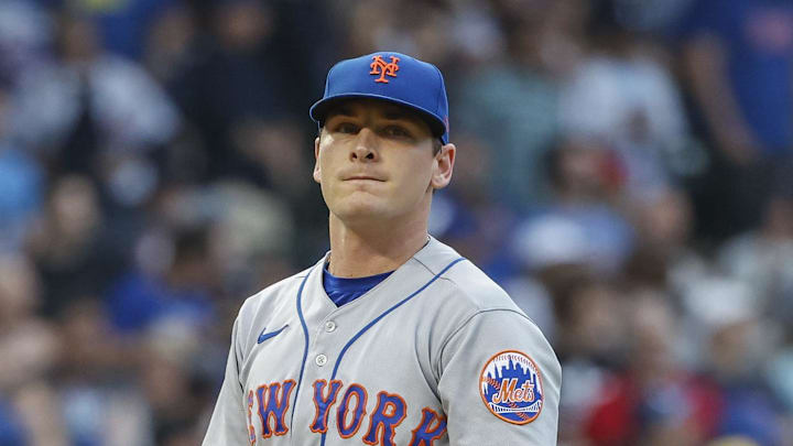 New York Mets relief pitcher Drew Smith (62) 