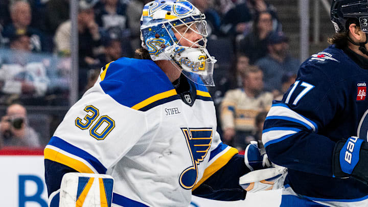 St Louis Blues v Winnipeg Jets