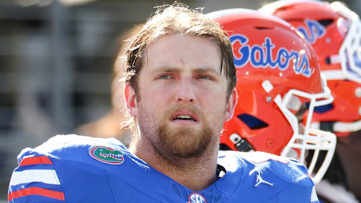 Florida Gators offensive lineman Jake Slaughter