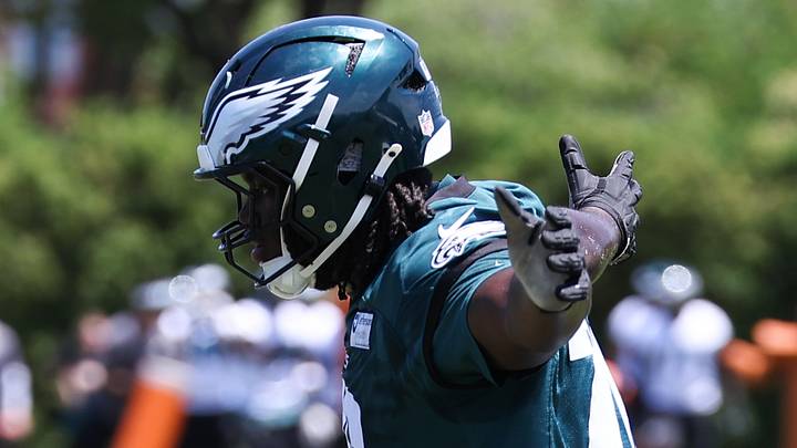 Philadelphia Eagles guard Micah Morris Philadelphia Eagles guard Micah Morris