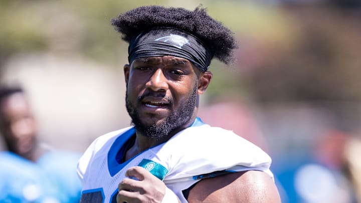 Carolina Panthers outside linebacker D.J. Wonnum