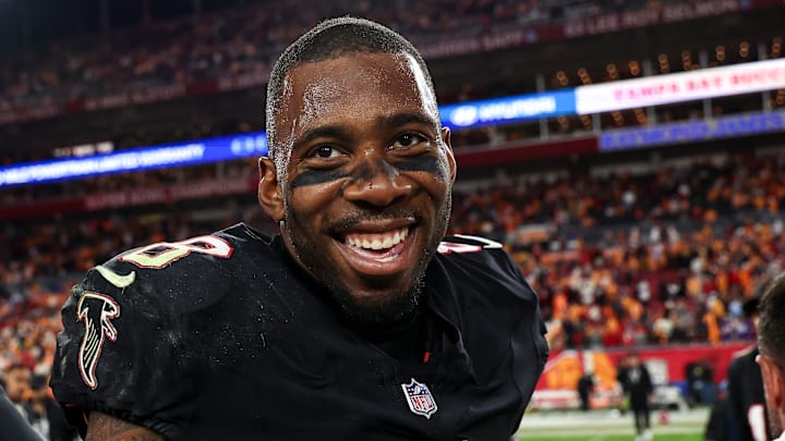 Atlanta Falcons tight end Kyle Pitts Atlanta Falcons tight end Kyle Pitts