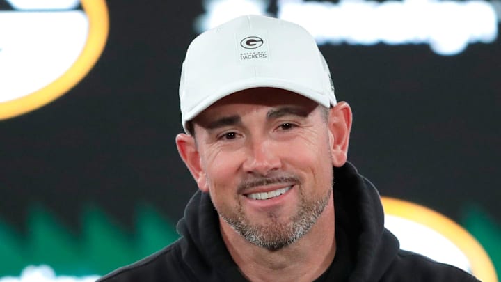 Green Bay Packers head coach Matt LaFleur