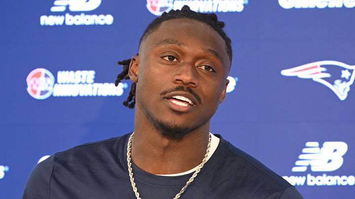 New England Patriots wide receiver A.J. Brown