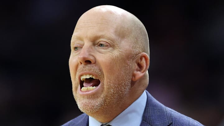Mar 22, 2026; Philadelphia, PA, USA; UCLA Bruins head coach Mick Cronin reacts in the first half during a second round game of the men's 2026 NCAA Tournament at Xfinity Mobile Arena. Mandatory Credit: Bill Streicher-Imagn Images Mar 22, 2026; Philadelphia, PA, USA; UCLA Bruins head coach Mick Cronin reacts in the first half during a second round game of the men's 2026 NCAA Tournament at Xfinity Mobile Arena. Mandatory Credit: Bill Streicher-Imagn Images
