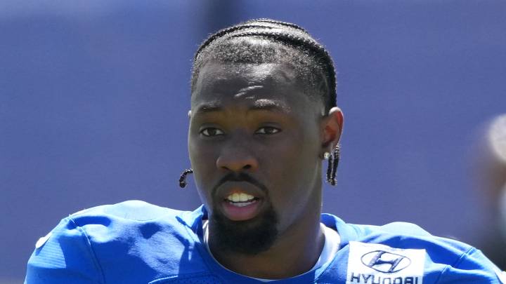 Los Angeles Rams cornerback Josh Wallace (30). Mandatory Credit: Kirby Lee-Imagn Images Los Angeles Rams cornerback Josh Wallace (30). Mandatory Credit: Kirby Lee-Imagn Images