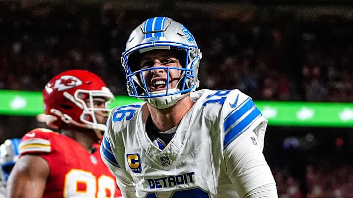 Detroit Lions quarterback Jared Goff (16). Detroit Lions quarterback Jared Goff (16).