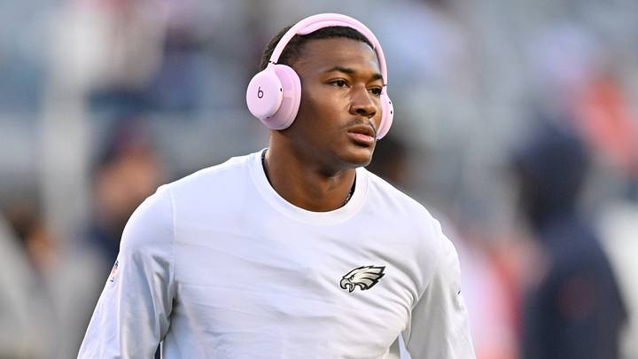Philadelphia Eagles wide receiver DeVonta Smith Philadelphia Eagles wide receiver DeVonta Smith