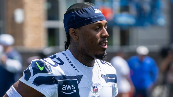 Jun 11, 2025; Renton, WA, USA; Seattle Seahawks defensive back D'Anthony Bell (23) takes part in drills during mini-camp at Virginia Mason Athletic Center. Mandatory Credit: Stephen Brashear-Imagn Images Jun 11, 2025; Renton, WA, USA; Seattle Seahawks defensive back D'Anthony Bell (23) takes part in drills during mini-camp at Virginia Mason Athletic Center. Mandatory Credit: Stephen Brashear-Imagn Images