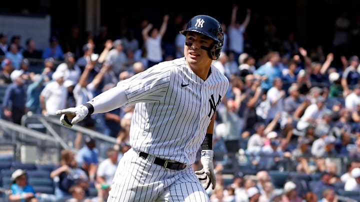 Anthony Volpe conectó el primer grand slam de su carrera en la MLB 