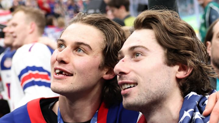 Quinn and Jack Hughes