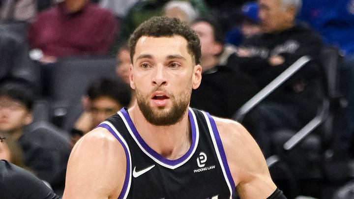Feb 4, 2026; Sacramento, California, USA; Sacramento Kings guard Zach LaVine (8) dribbles past Memphis Grizzlies guard Kentavious Caldwell-Pope (3) during the third quarter at Golden 1 Center. Mandatory Credit: Ed Szczepanski-Imagn Images Feb 4, 2026; Sacramento, California, USA; Sacramento Kings guard Zach LaVine (8) dribbles past Memphis Grizzlies guard Kentavious Caldwell-Pope (3) during the third quarter at Golden 1 Center. Mandatory Credit: Ed Szczepanski-Imagn Images