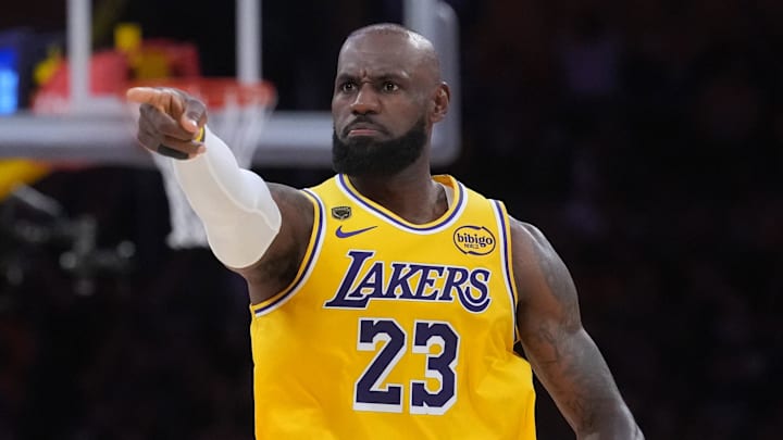 Los Angeles Lakers forward LeBron James