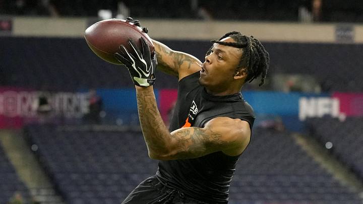 Sixth-round selection Barion Brown comes to the Saints as the speedy returner they lost when Rashid Shaheed was traded to Seattle last season. Sixth-round selection Barion Brown comes to the Saints as the speedy returner they lost when Rashid Shaheed was traded to Seattle last season.
