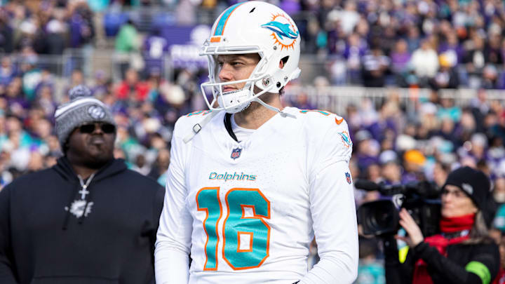 Miami Dolphins punter Jake Bailey