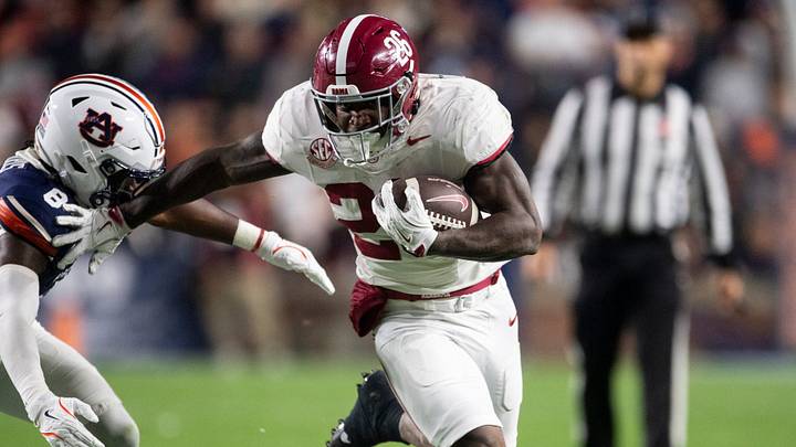 Jam Miller played four years for the Alabama Crimson Tide. Jam Miller played four years for the Alabama Crimson Tide.
