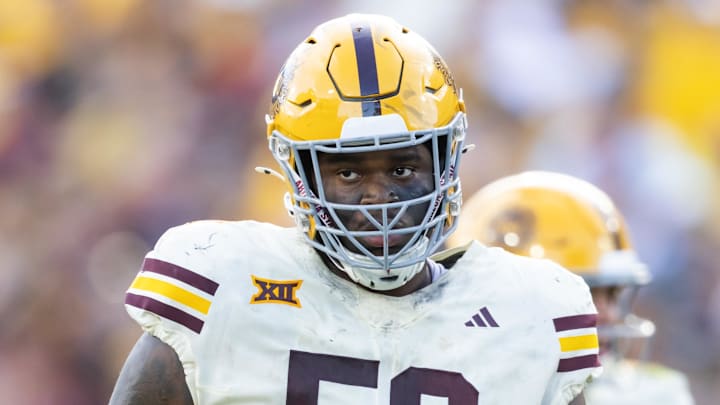 Arizaona State offensive tackle Max Iheanachor