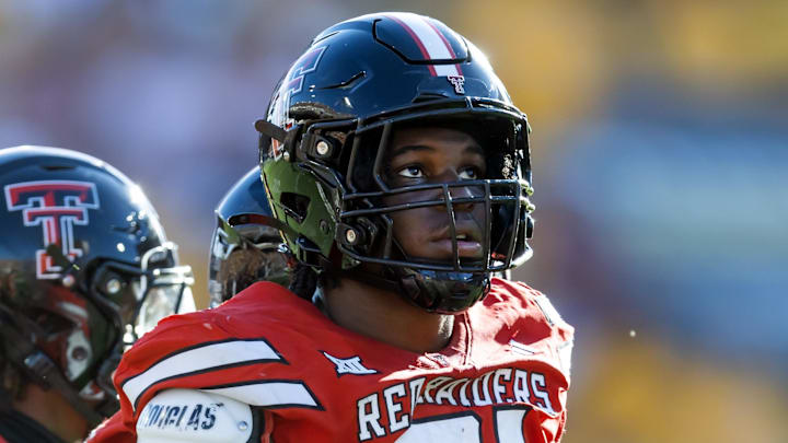 Texas Tech Red Raiders linebacker David Bailey Texas Tech Red Raiders linebacker David Bailey