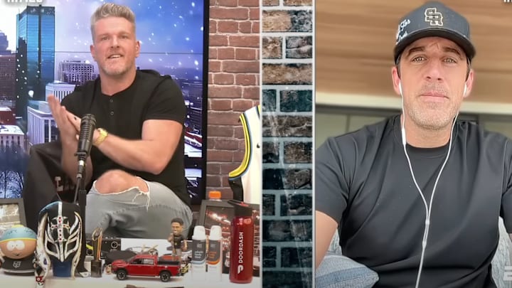 Aaron Rodgers made a lot of headlines with his Thursday appearance on the "Pat McAfee Show."