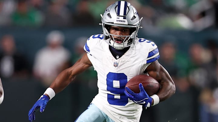 Dallas Cowboys wide receiver KaVontae Turpin carries the ball against the Philadelphia Eagles. Dallas Cowboys wide receiver KaVontae Turpin carries the ball against the Philadelphia Eagles.